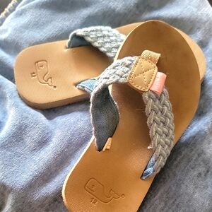 Vineyard Vines Kids Braided Sandals